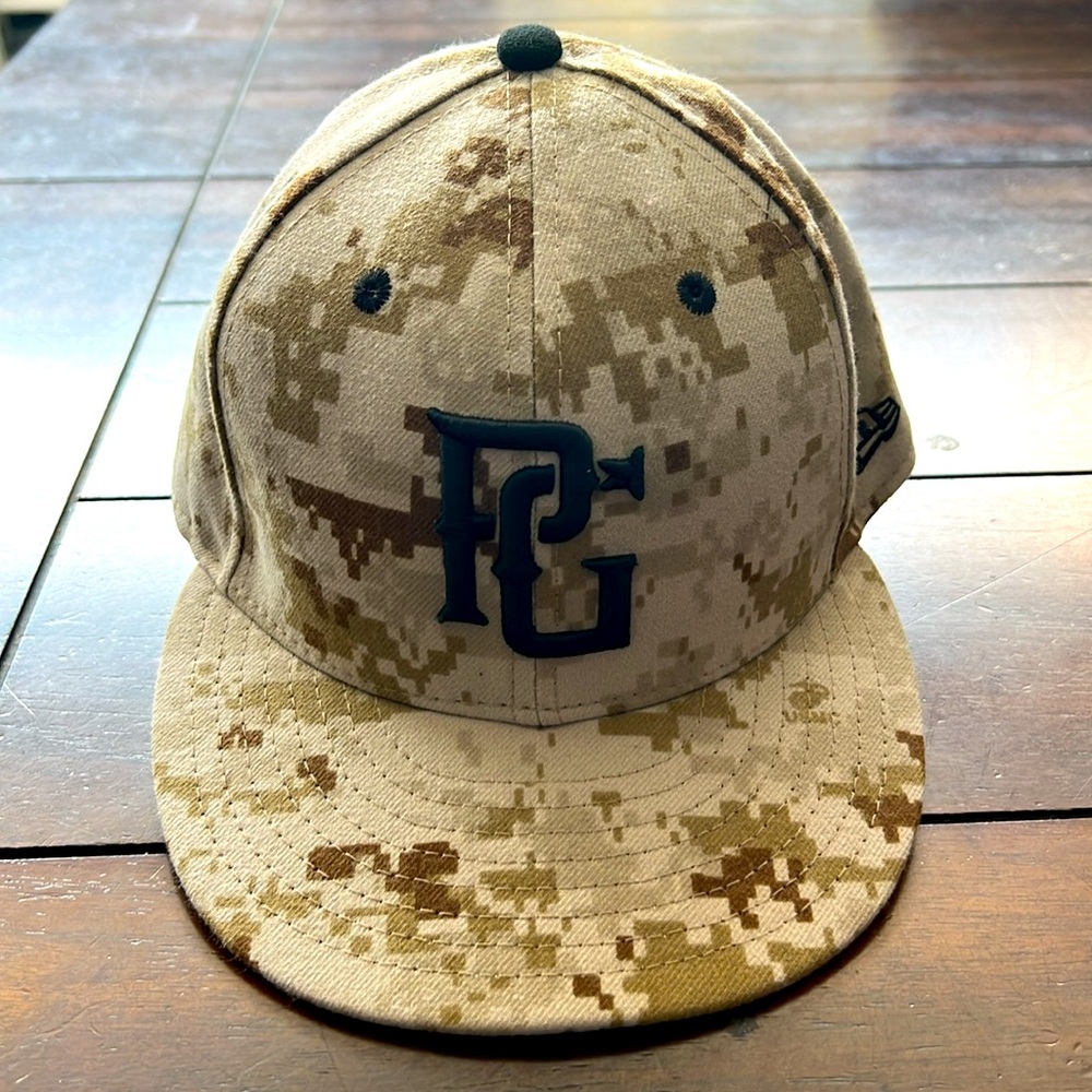 New Era 59FIFTY Perfect Game Camo Ball Cap Size 7-3/8 58.7cm Baseball Cap Hat